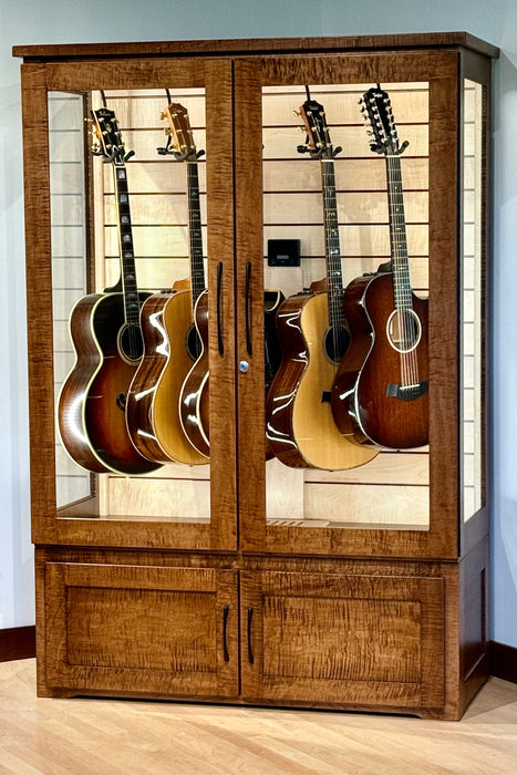 Climacab Traditional Flame Maple With Boston Stain And Natural Flame Maple Slat Wall Available November 2025