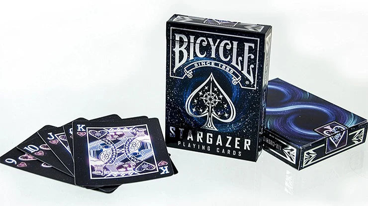 Bicycle Stargazer Playing Cards – Black Hole Neon Galaxy Deck