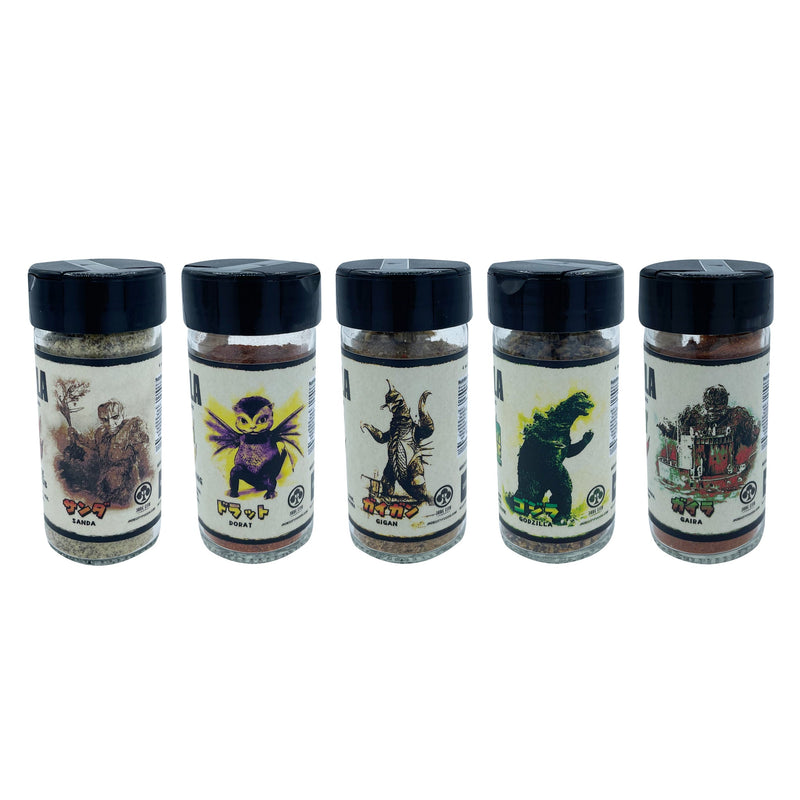 Godzilla Dry Rub 5-Pack : Series 1