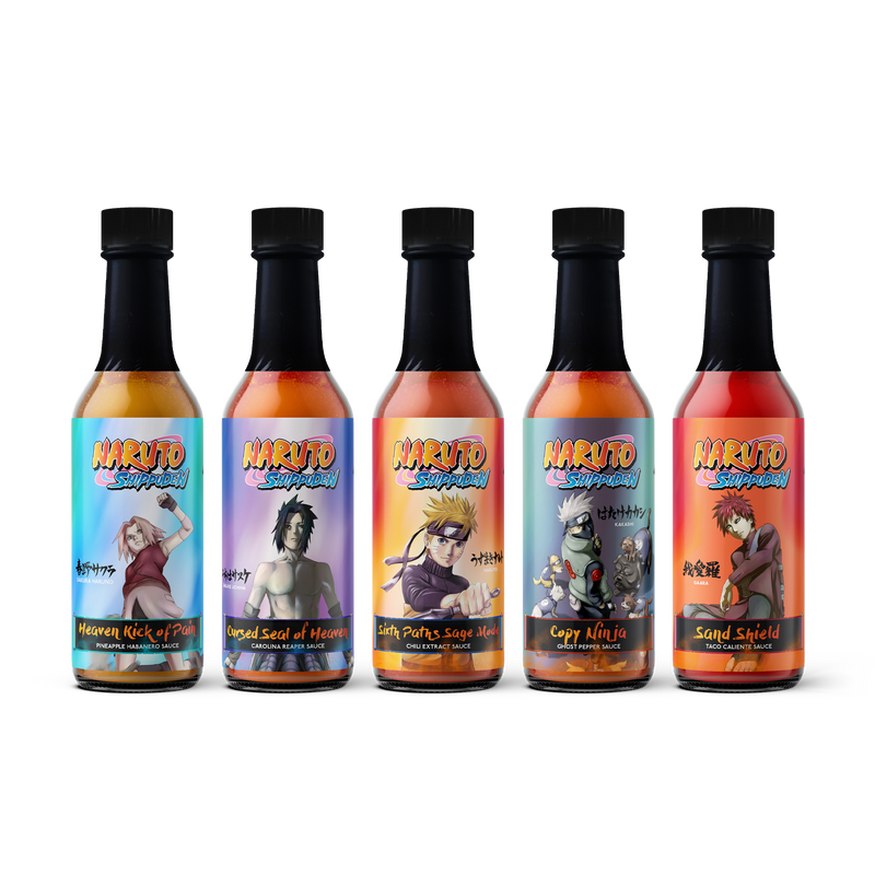 Naruto Hot Sauce 5-Pack
