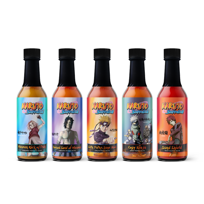 Naruto Hot Sauce 5-Pack