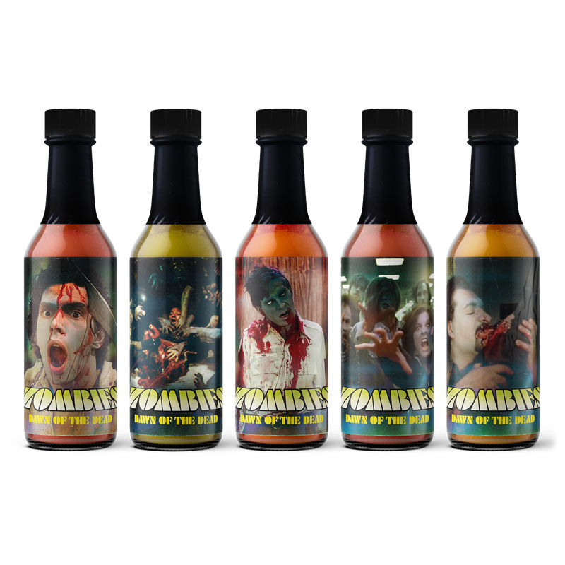 Dawn of the Dead Hot Sauce 5-Pack