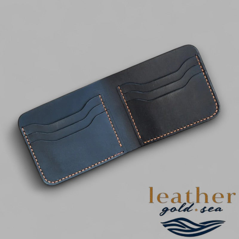 Italian Wallets for Men – Black Leather