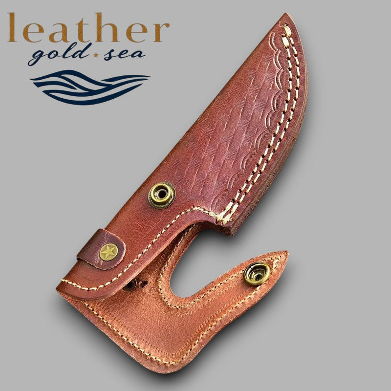 Leather Knife Sheaths | Handmade Brown – Durable