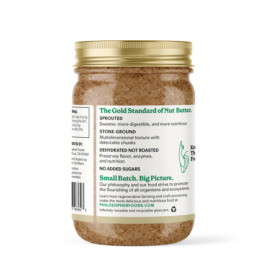 Crunchy Alchemy Sprouted Almond Butter