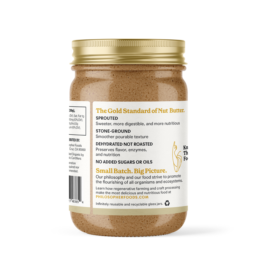 Naked Creamy Sprouted Almond Butter