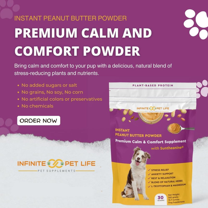 Premium Calm and Comfort Powder by Infinite Pet