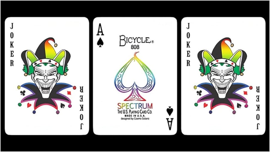 Bicycle Spectrum Playing Cards – World's First True Rainbow Deck
