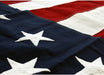 Pre Folded Memorial Flag American US Flag 5x9.5 Foot Heavy Duty Cotton For Veteran - Embroidered Stars and Sewn Stripes - 4 Rows of Lock Stitching - USA Flags with Brass Grommets comes pre folded, Pre Folded Memorial Flag American US Flag 5x9.5 Folded American Flag, The Military Gift Store, Pre Folded Flag