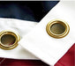 Pre Folded Memorial Flag American US Flag 5x9.5 Foot Heavy Duty Cotton For Veteran - Embroidered Stars and Sewn Stripes - 4 Rows of Lock Stitching - USA Flags with Brass Grommets comes pre folded, Pre Folded Memorial Flag American US Flag 5x9.5 Folded American Flag, The Military Gift Store, Pre Folded Flag