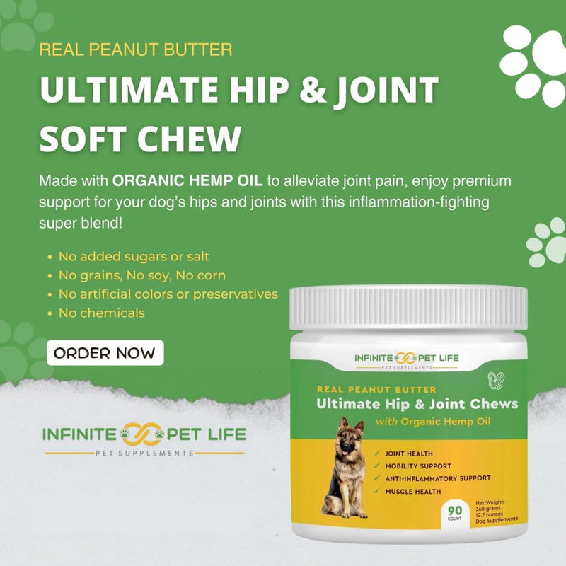 Ultimate Hip & Joint Soft Chew by Infinite Pet
