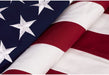 Pre Folded Memorial Flag American US Flag 5x9.5 Foot Heavy Duty Cotton For Veteran - Embroidered Stars and Sewn Stripes - 4 Rows of Lock Stitching - USA Flags with Brass Grommets comes pre folded, Pre Folded Memorial Flag American US Flag 5x9.5 Folded American Flag, The Military Gift Store, Pre Folded Flag