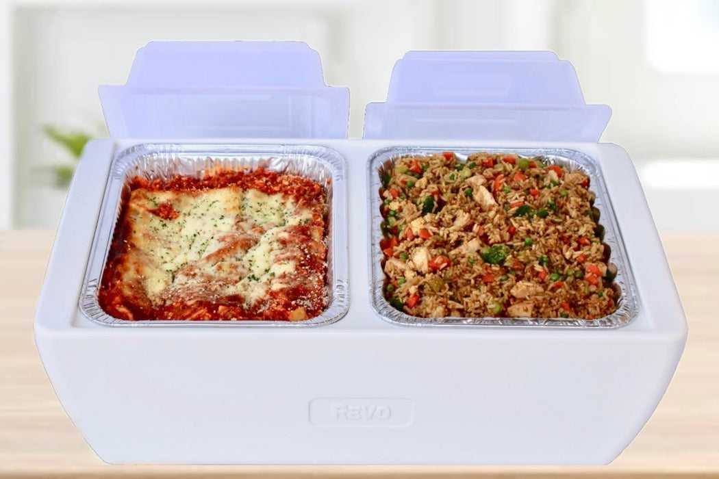 Dubler HEAT Flameless Chafer™ | Polar White by REVO COOLERS, LLC