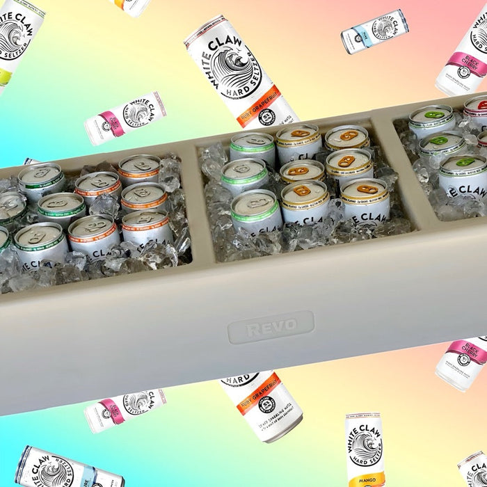 REVO Party Barge Cooler™ | Greige Mist by REVO COOLERS, LLC