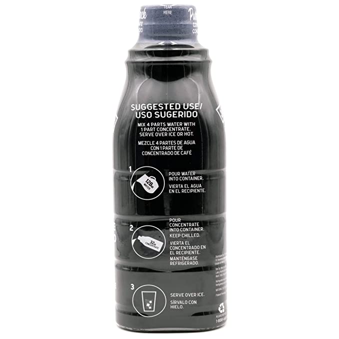 Concentrate bottle side panel