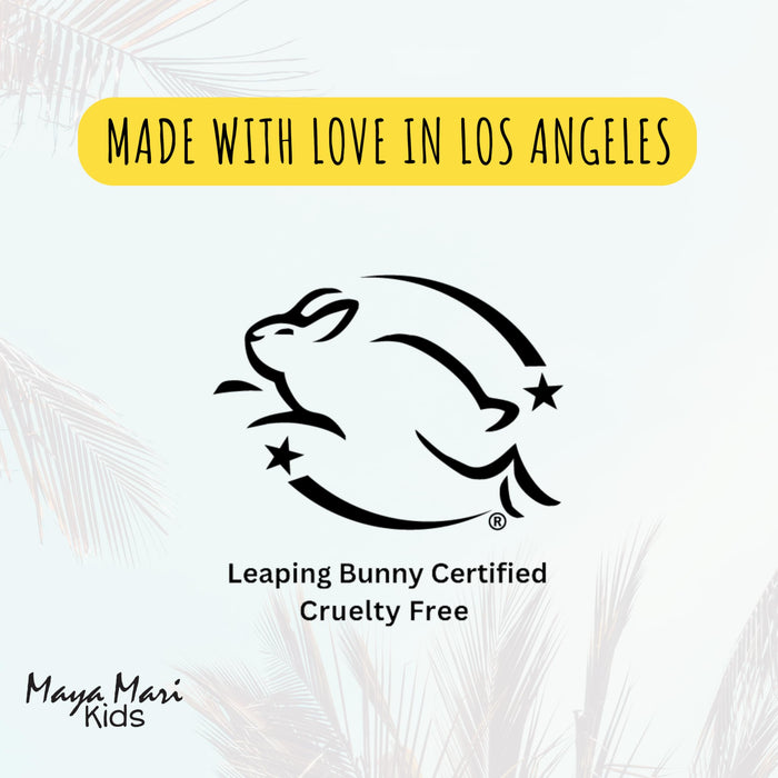 Maya Mari Kids Hair Styling Gel with Coconut Fruit Extract – Lightweight Styling Gel for Textured and Curly Hair,  12 oz by  Los Angeles Brands