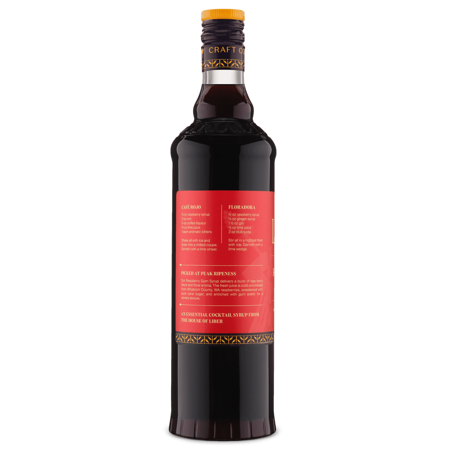 Raspberry Gum Syrup