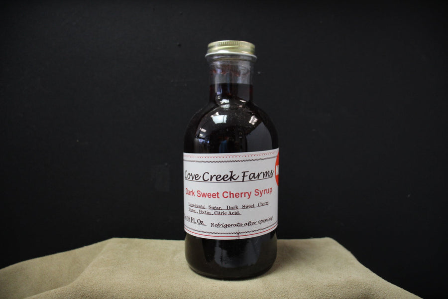 Dark Sweet Cherry Fruit Syrup by Cove Creek Farms