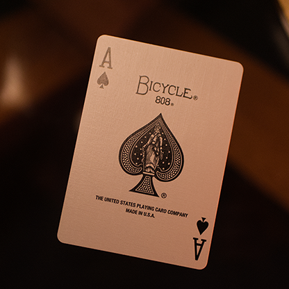 Bicycle Metallic Ruby Playing Cards – Metallic Ink Rider Back Deck