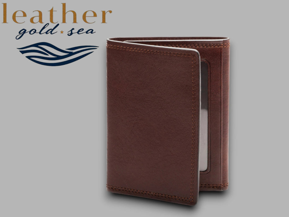 Slim Wallets for Men – Dark Brown