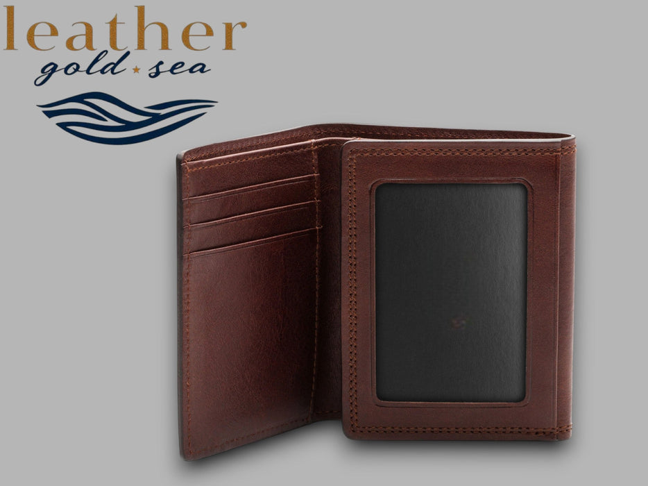 Slim Wallets for Men – Dark Brown