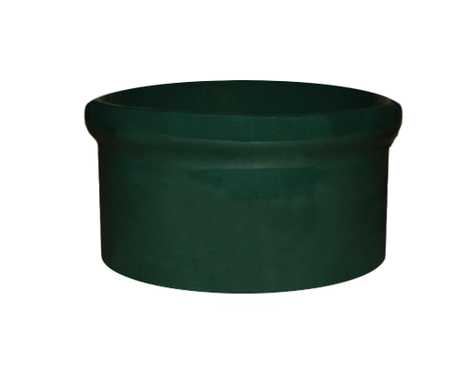Hunter green stoneware ramekin for baking and serving