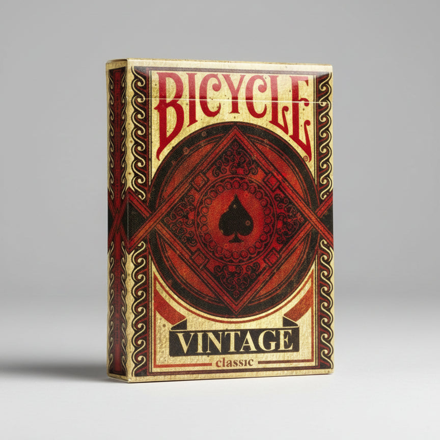 Bicycle Vintage Classic Playing Cards – Aged Design with Timeless Charm