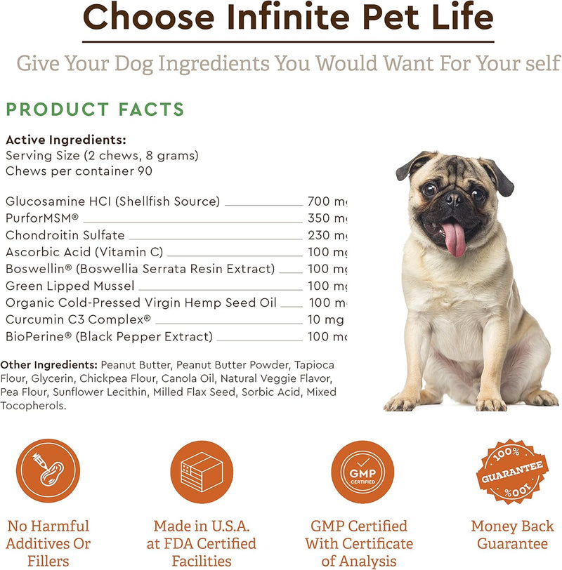 Ultimate Hip & Joint Soft Chew by Infinite Pet