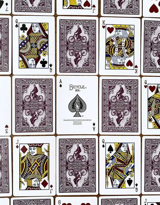 Bicycle Autocycle No. 1 in Collector's Tin – 2-Deck Set  (Purple & Green)