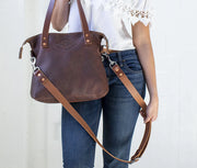 Lifetime Zippered Tote - Lifetime Leather Co