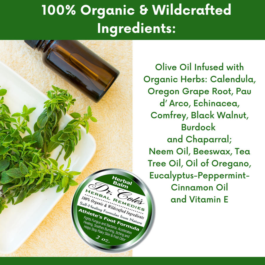 09 - Dr. Cole's Organic Athlete’s Foot Treatment