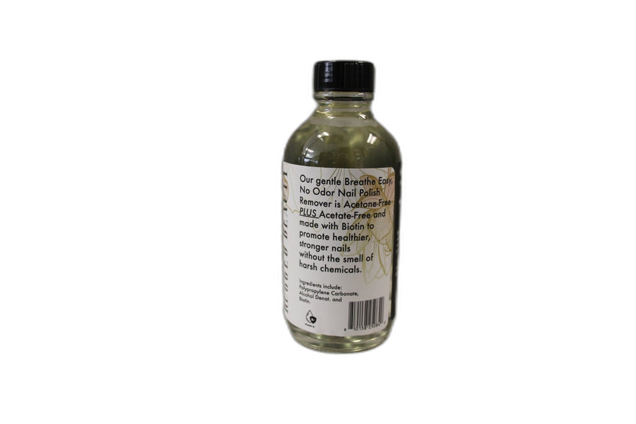 Breathe Easy - No Odor Nail Polish Remover w/ Biotin - Nail Care