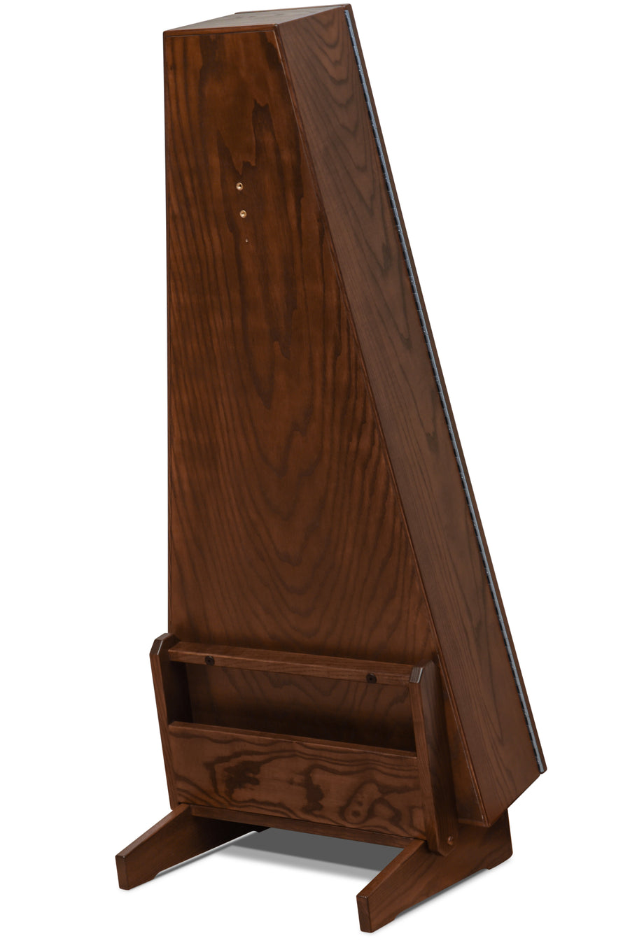 ClimaStand Triangle Humidor with Base - Northern White Ash with Coffee Stain