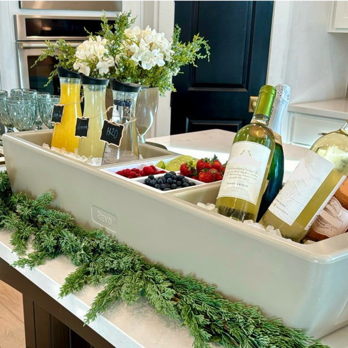 REVO Party Barge Cooler™ | Greige Mist by REVO COOLERS, LLC