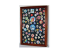 Collector Medal/Lapel Pin Display Case Holder Cabinet Shadow Box (Walnut Finish)., Collector Medal/Lapel Pin Display Case Holder Cabinet Shadow Box, The Military Gift Store, Display Case Accessories