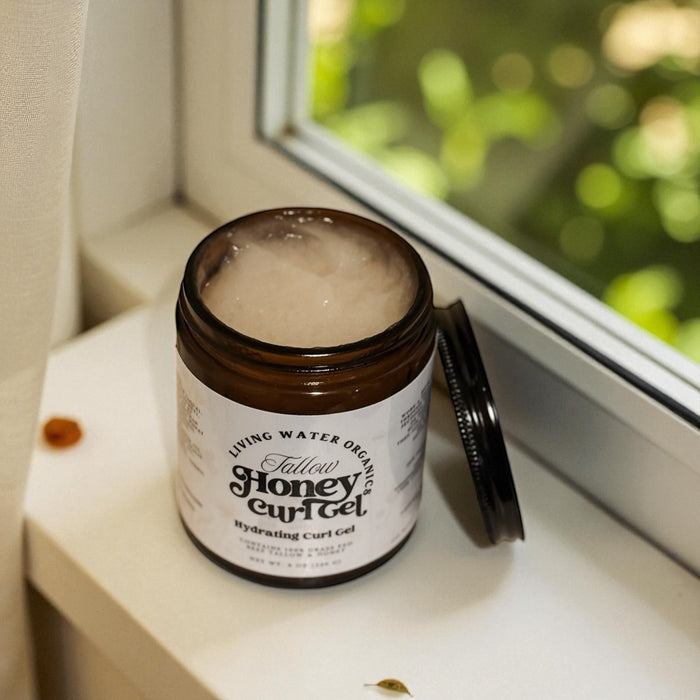 Tallow Honey Curl Gel With 100 Grass Fed Tallow Medium To Strong Hold