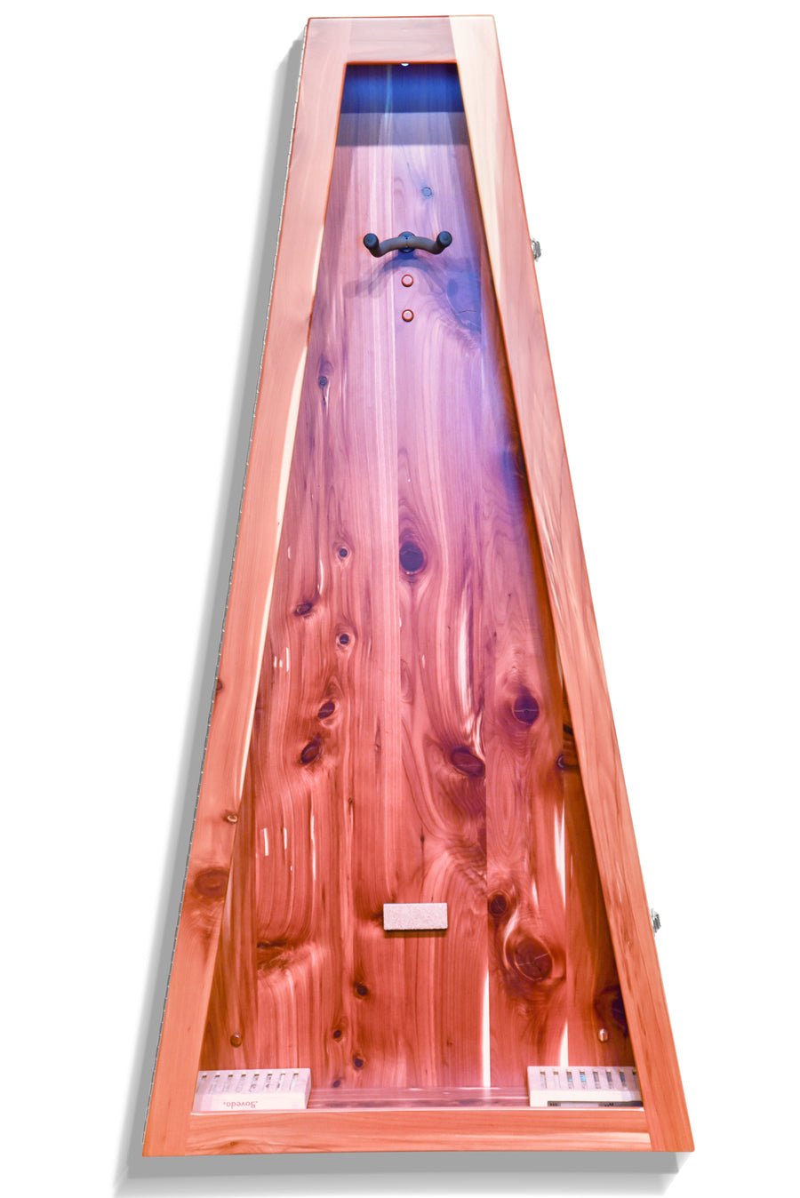 ClimaCase Triangle Humidor - Cedar