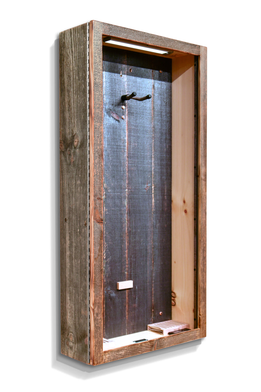 ClimaCase Rectangle Humidor - Reclaimed Barnwood (Grey)
