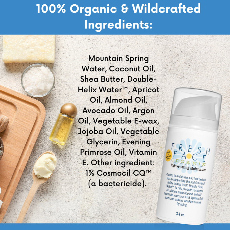 42 - Fresh Face Organix Rejuvenating Facial Moisturizer