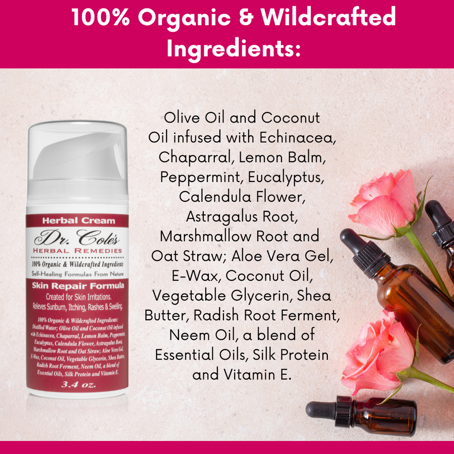 17 - Dr. Cole's Organic Skin Repair Herbal Cream