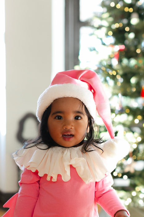 Pink Holiday Elf Pajama Costume by Band of the Wild