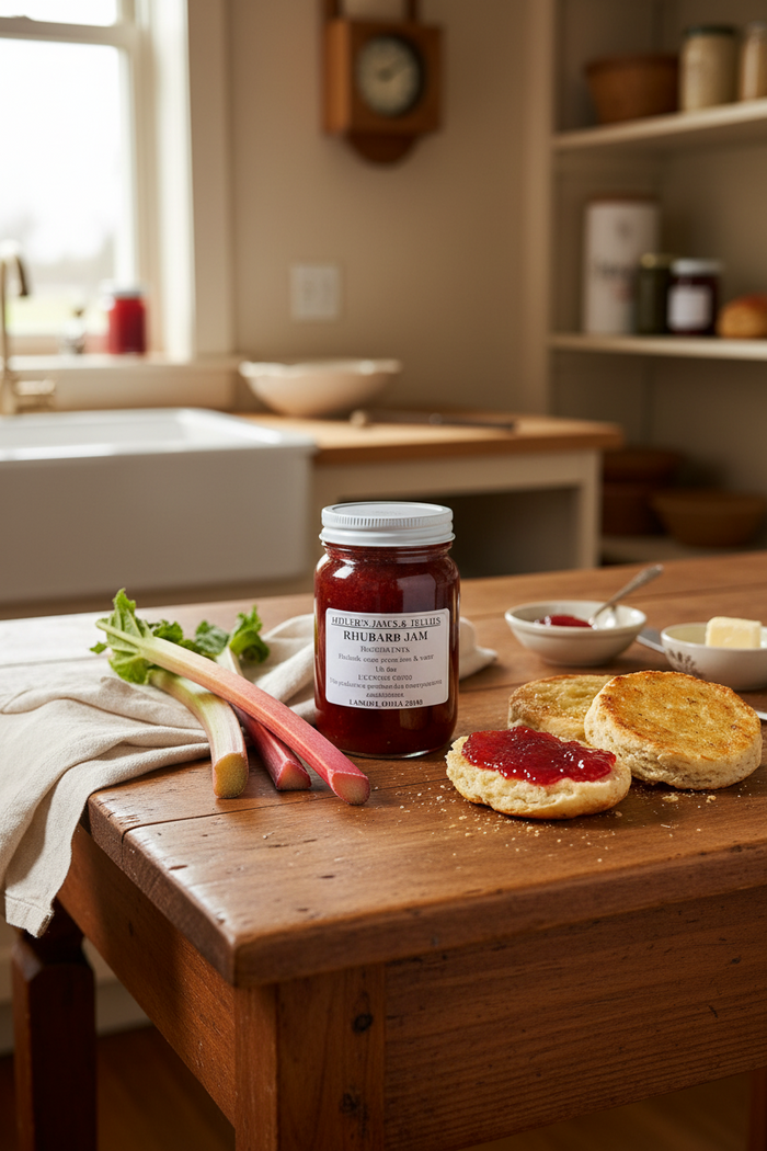 Miller’s Rhubarb Jam | Authentic Local Amish-Made Spread