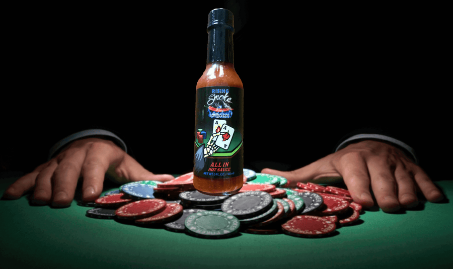 All In - Smoked Reaper Ghost Pepper Hot Sauce (XXX Hot)