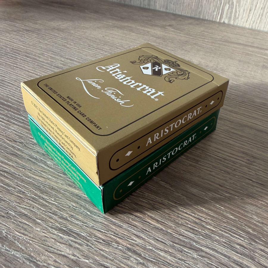 Aristocrat 727 Gold 110th Anniversary Playing Cards