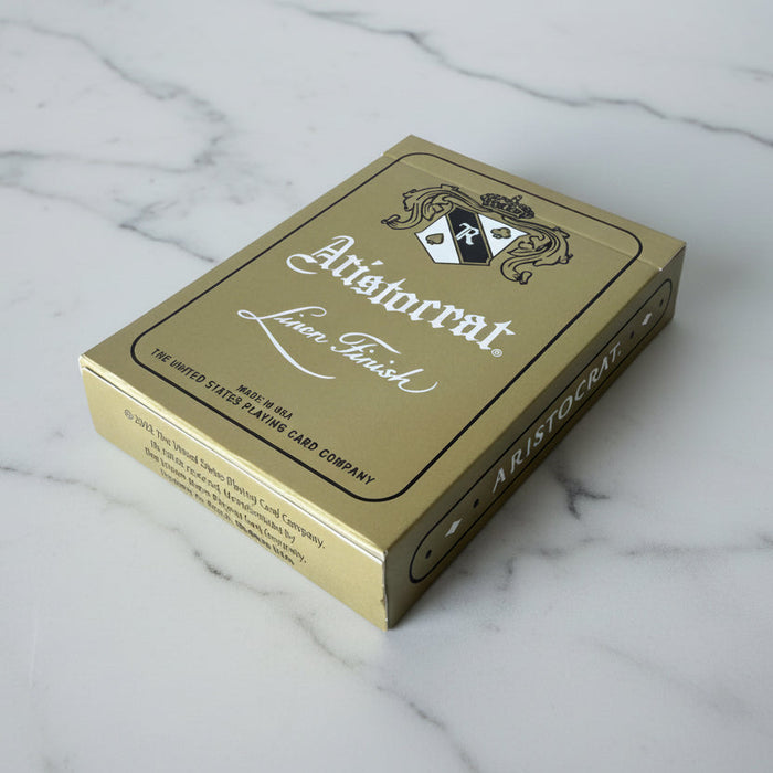 Aristocrat 727 Gold 110th Anniversary Playing Cards