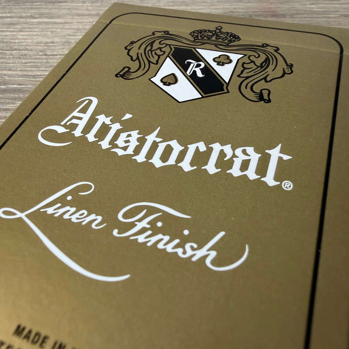 Aristocrat 727 Gold 110th Anniversary Playing Cards