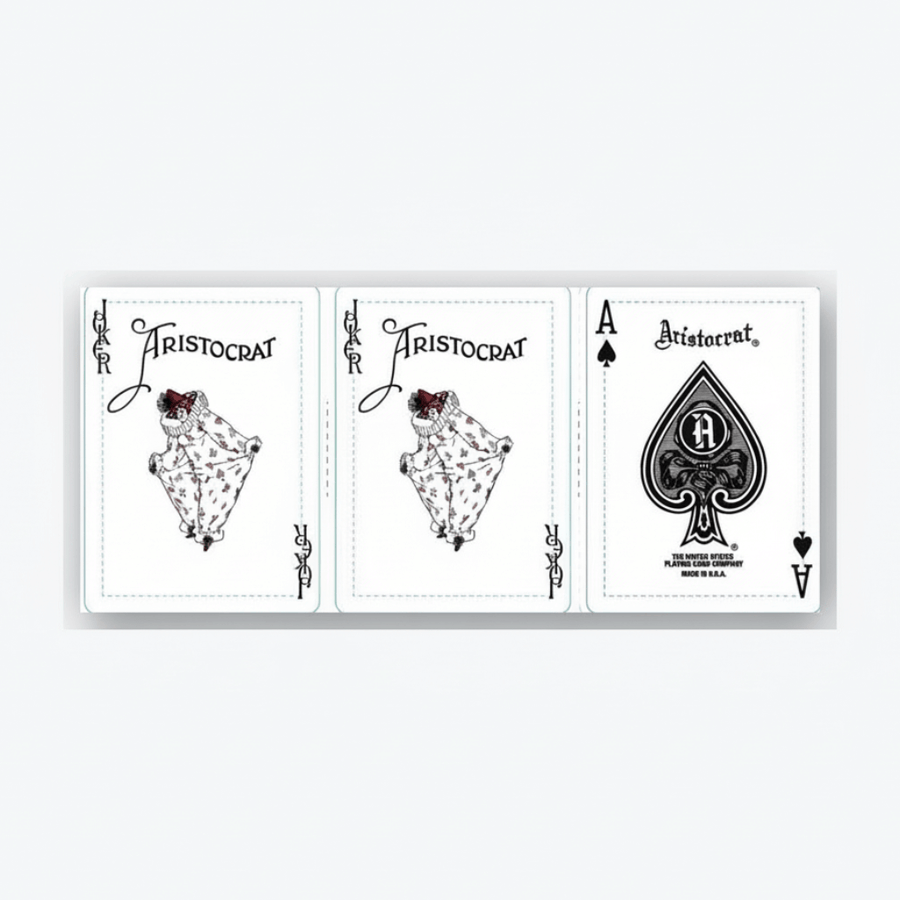Aristocrat 727 Gold 110th Anniversary Playing Cards