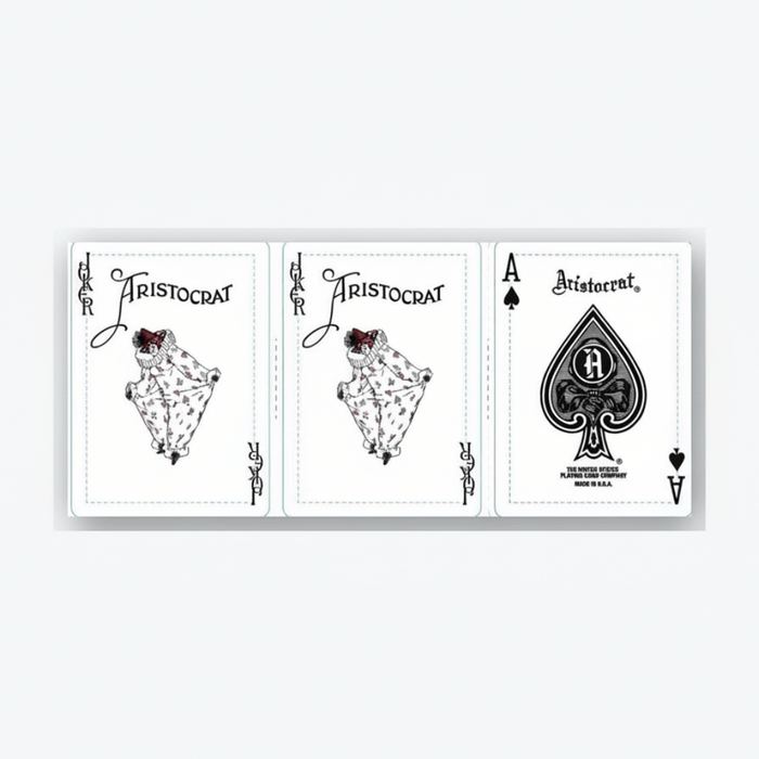 Aristocrat 727 Gold 110th Anniversary Playing Cards