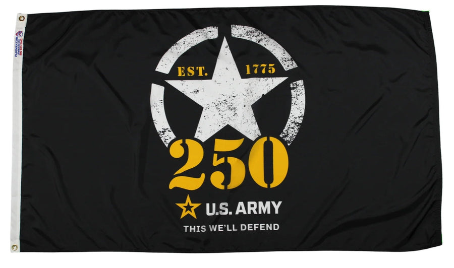 Army 250th Anniversary Flag 3'x5' - Official | Made in USA