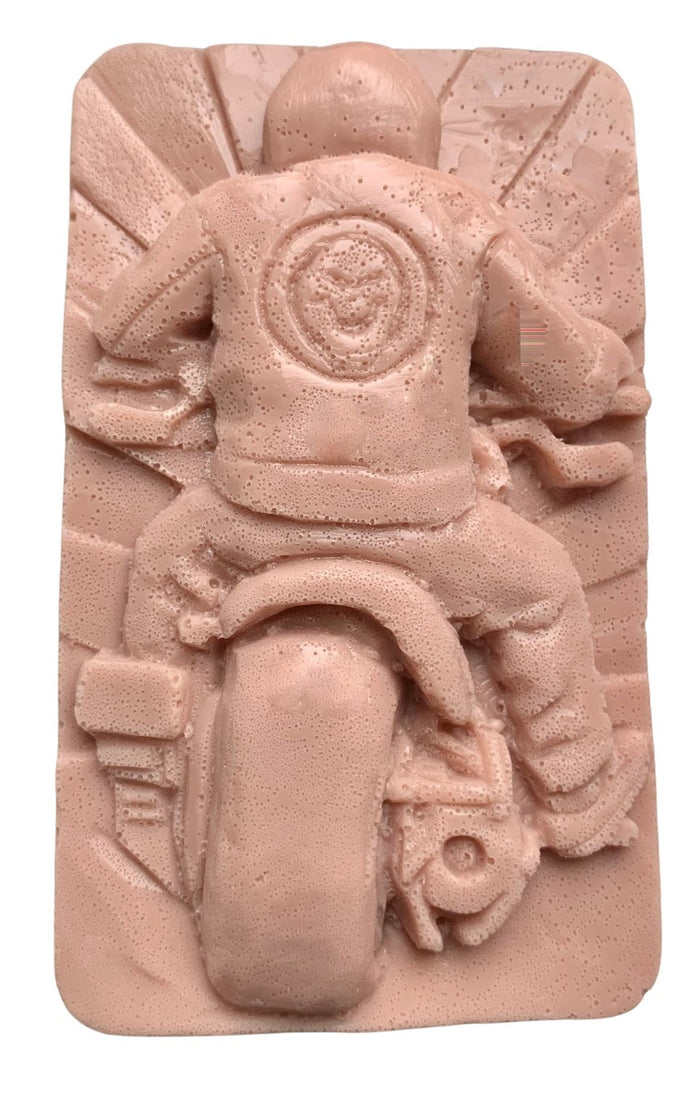 3D Motorcycle Bar of Soap